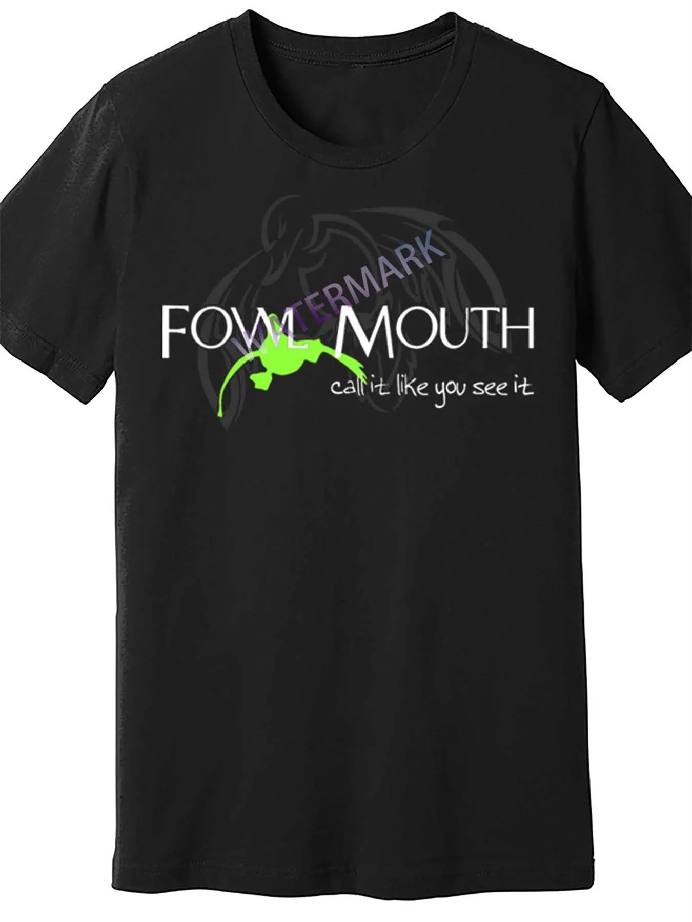 Men's casual daily Cotton breathable T-shirt pure cotton large-sized classic letter pattern printed men's T-shirt short sleeved