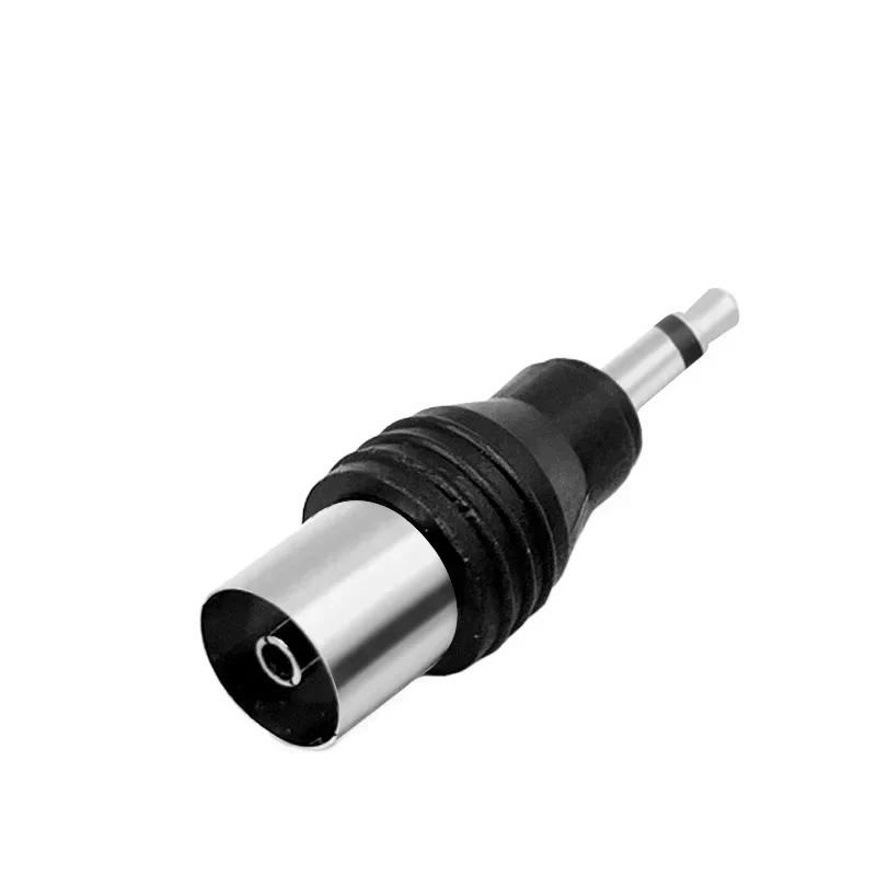 5/20Pcs TV Antenna Adapter Mono 3.5mm Male Plug To 9.5mm Female Jack Connector Video Cable Connection Converter