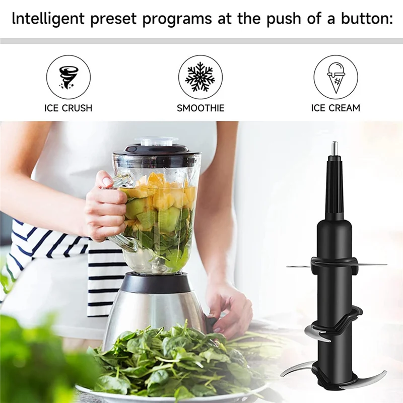 Lama di ricambio per frullatore per brocca Ninja da 72 Oz, parti del frullatore Sistema da cucina 1100, modelli BL660C BL740 BL642