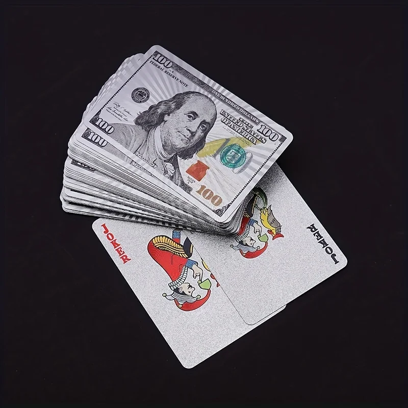 

Silver Dollar Look Poker Chips - Add a Touch of Class to Your Game Night! Christmas、Halloween、Thanksgiving Gift