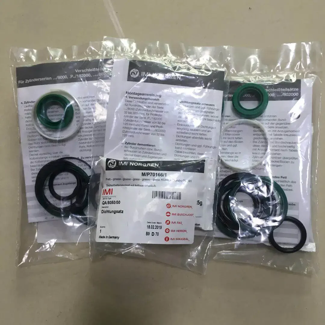 QA/8080/00 Norgren cylinder RA/8080/80/H-MF shaping machine cylinder repair kit