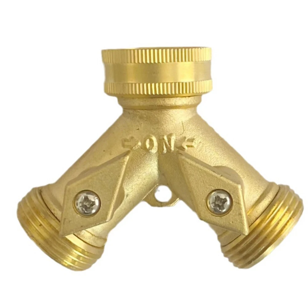 

Дистрибьютор воды для садовых шлангов, медный дивертер, полив для сада, 3/4 эффективные распределительные инструменты для воды для дома