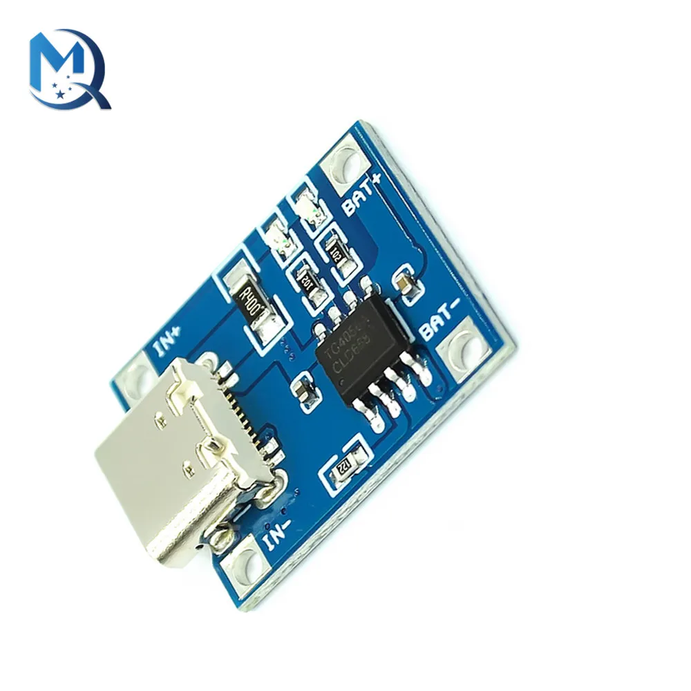 TP4056 With Protection Dual Functions 5V 1A Mini Micro TYPE-C USB 18650 Lithium Battery Charging Board Charger Module 1A Li-ion