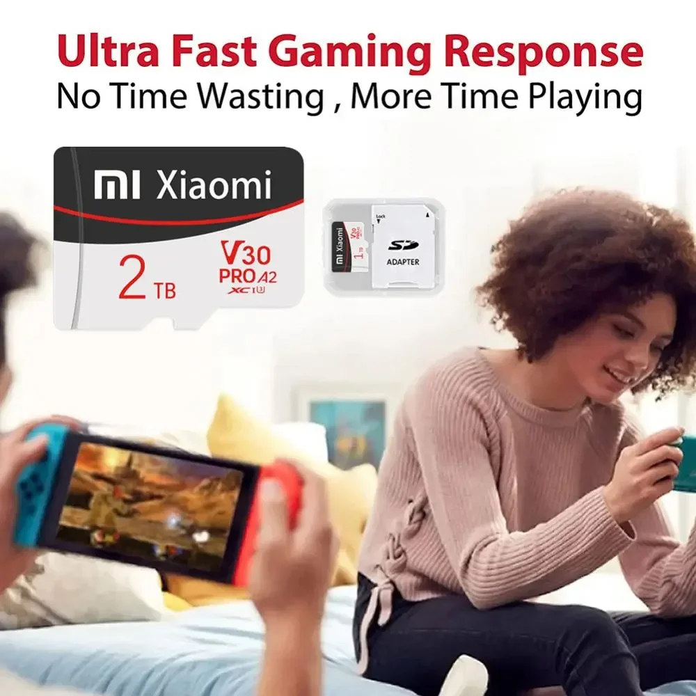 Xiaomi u3 4k sd speicher karte 2tb hoch geschwindigkeit micro tf sd karte 1tb 128gb 512gb cartao de memoria für redmi note 11 nintendo switch