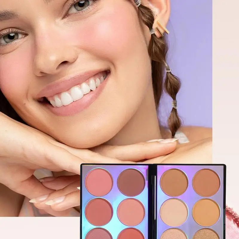 Paleta de sombras de ojos mate para mujer, paleta de sombras de ojos de colores naturales, paleta de maquillaje de ojos de colores brillantes