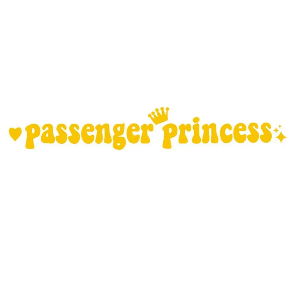 Наклейки-на-автомобиль-passenger-princess-самоклеящиеся-светоотражающие-водонепроницаемые-персонализированные