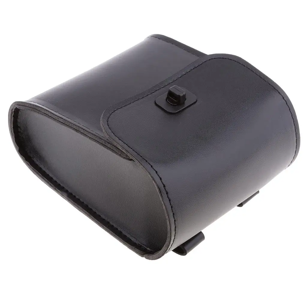 

PU Motorcycle Saddle Bag Waterproof Tool Storage Pouch Universal Side Bag for Biking Adventure