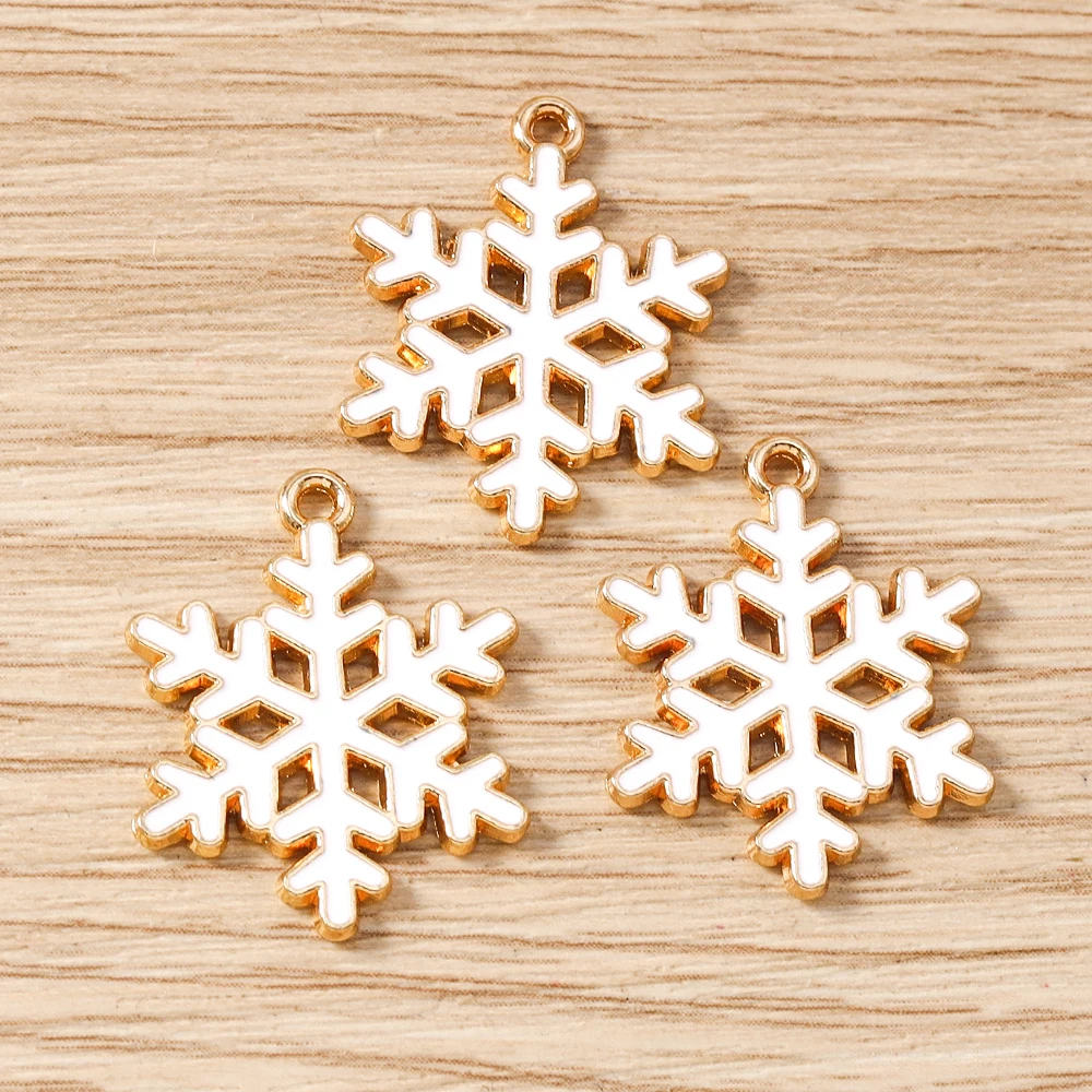 Tusember 10 Stück Emaille-Weihnachts-Lebkuchenhaus-Charms für Weihnachten, Halsketten, Ohrringe, Armbänder, Anhänger, Basteln – Detail 10
