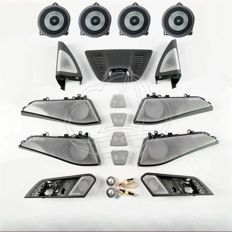 

LED Luminous Speaker Cover Ambient Light for Front Rear Door Fit X5 G05 X7 G07 Car Tweeter Trim