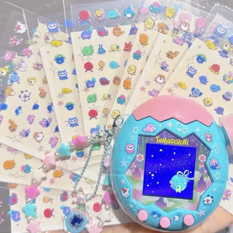 

Tamagotchi Sticker Paradise Decoration Small Sticker Ocean Sky Land Forest Full Series Cute Stickers Accessories Fun Decorations