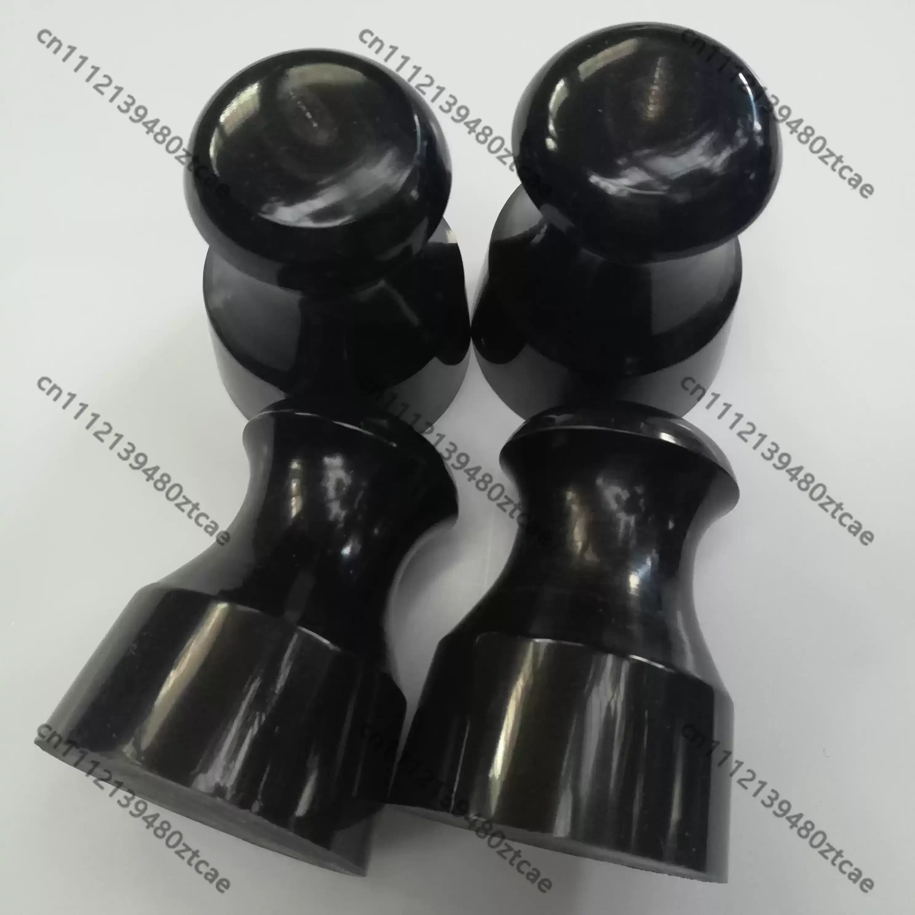 Ox Horn Round Seal Blank 40mm 42mm Natural Horn Stamp Material