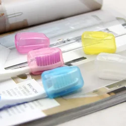 5Pcs/10Pcs Portable Toothbrush Head Cover Case Travel Outdoor Tooth Brush Cover Multi Color Cap Case Trip Bathroom Accessories