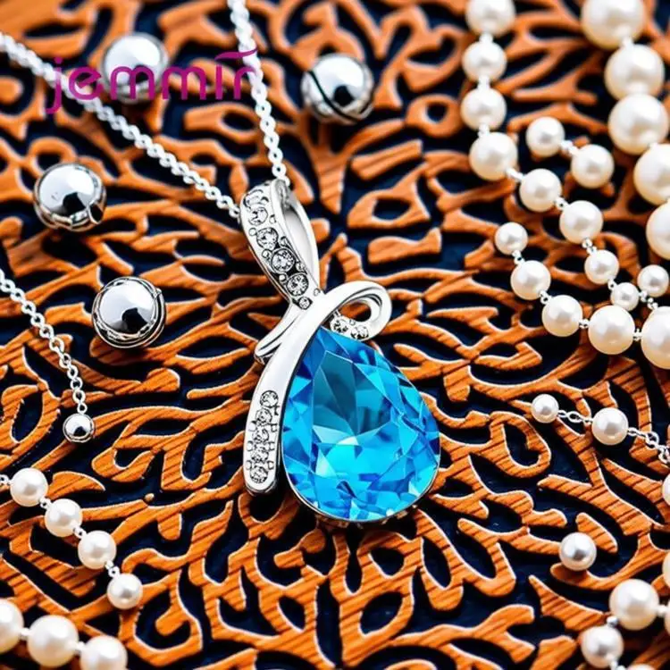 

Изящные подвески-капли из стерлингового серебра 925 пробы с кристаллами циркона для женщин и девушек, модные ювелирные украшения для вечеринок и подарков на годовщину