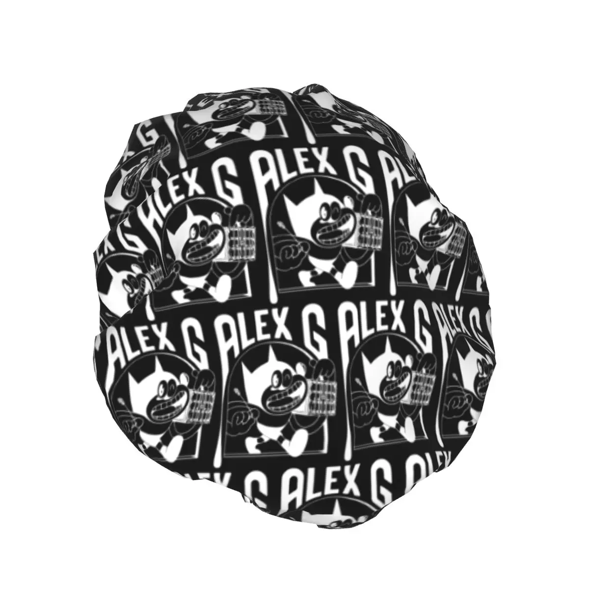 Alex G Merch Cage Pin Shower Caps Women Oversized Waterproof Bath Hair Cap image 3