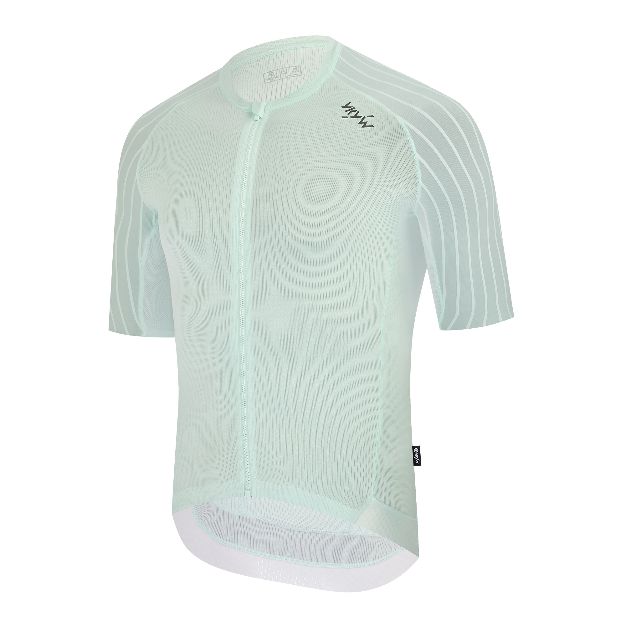 YKYWBIKE 2026 Herren Radtrikot Sommer Rennrad-Shirt YKK Reißverschluss Fahrradtrikot Atmungsaktiv Aerodynamisch Raglan-Ärmel – Detail 30