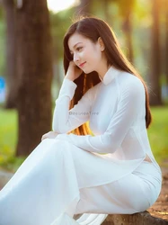 2026 classic vietnam aodai chiffon qipao set chinese style improved slim retro solid color tea garment daily yoga dance qipao