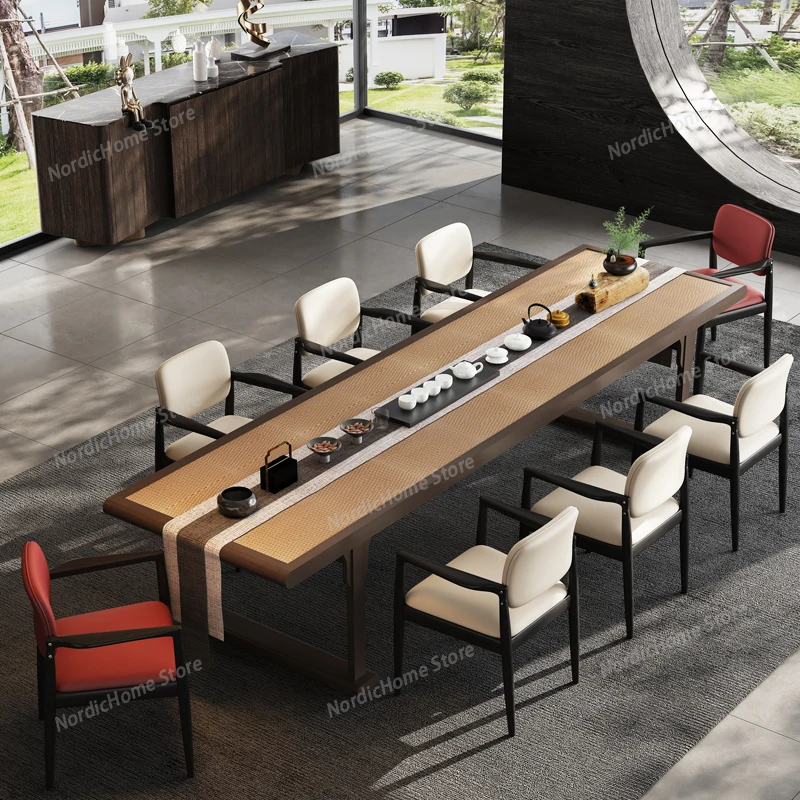 Wooden Beige Dining Chairs Armrest Waterproof Kitchen Vanity Dining Chairs Wood Luxury Modern Meubles De Maison Furniture Home