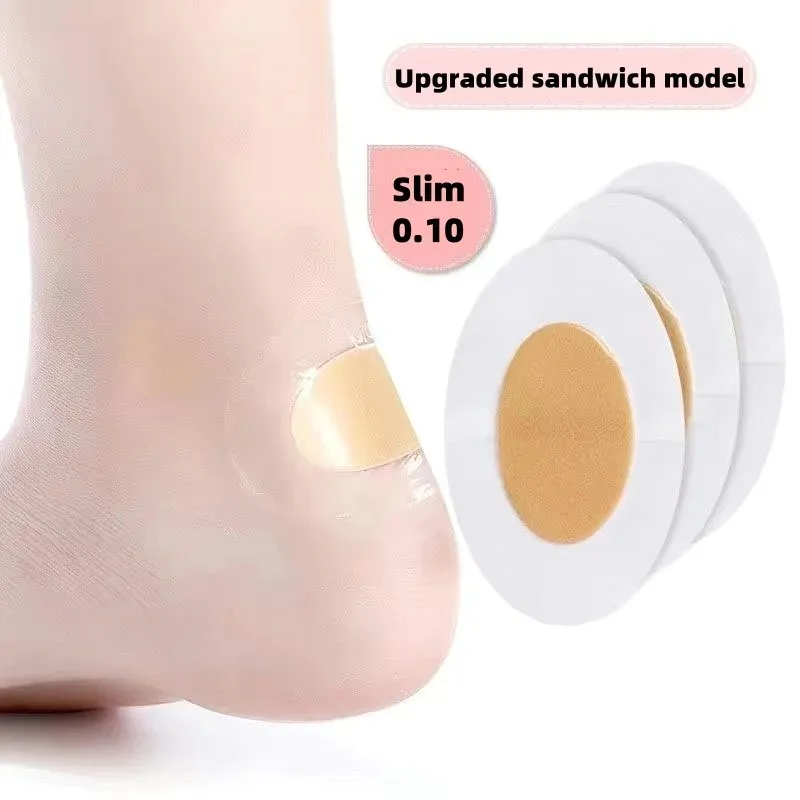 

10PCS Silicone Shoe Stickers Pain Relief Stickers Liners High Heel Stickers Foot Care Adhesive Hydrocolloid Cushion Pads
