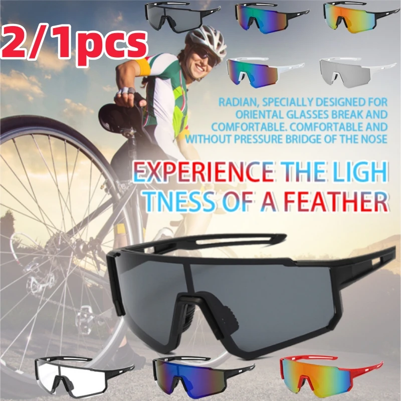 MTB Bike Riding Sunglasses Outdoor Cycling Glasses Men Bicycle Safety Glasses Fishing Hiking Camping Sport Goggles For Cyclists