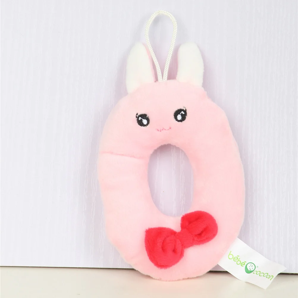 10PCS Lovely Animal Number Throw Pillow Creative Baby Number Pillow Toy Early Educational Number Animal Bolster Cartoon Animal N