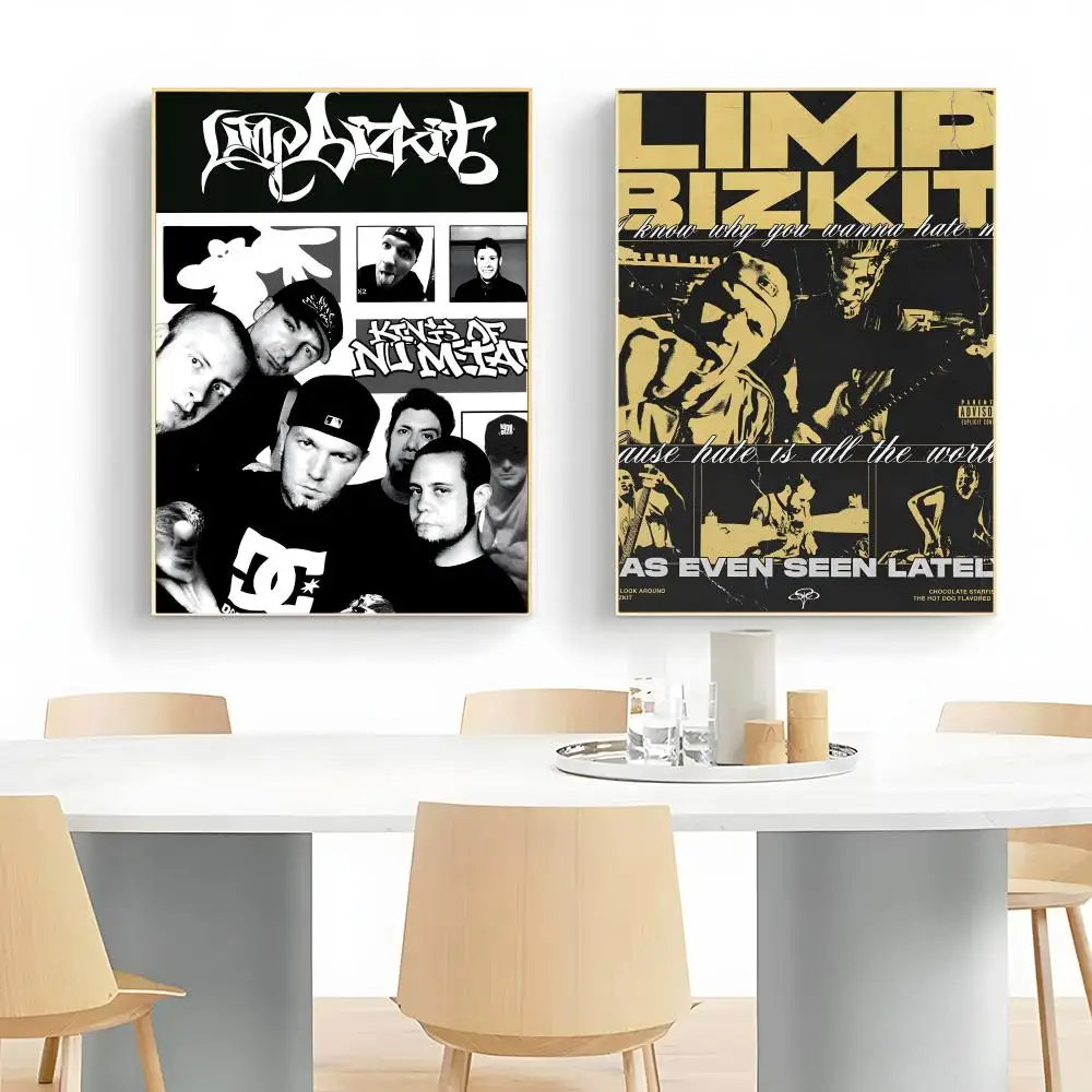Nu-metal Band Limp Bizkit Poster Wall Art Print Decorative Mural Home Decor Gift Unframed
