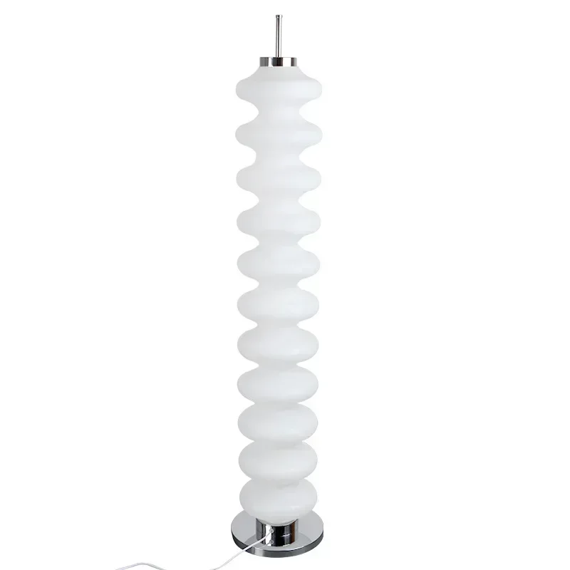Creative LED Corner Floor Lamp Danish Designer Sugar Gourd Sanding Lamp For Living Room Bedroom Shop Nordic Bedside Floor Lamp