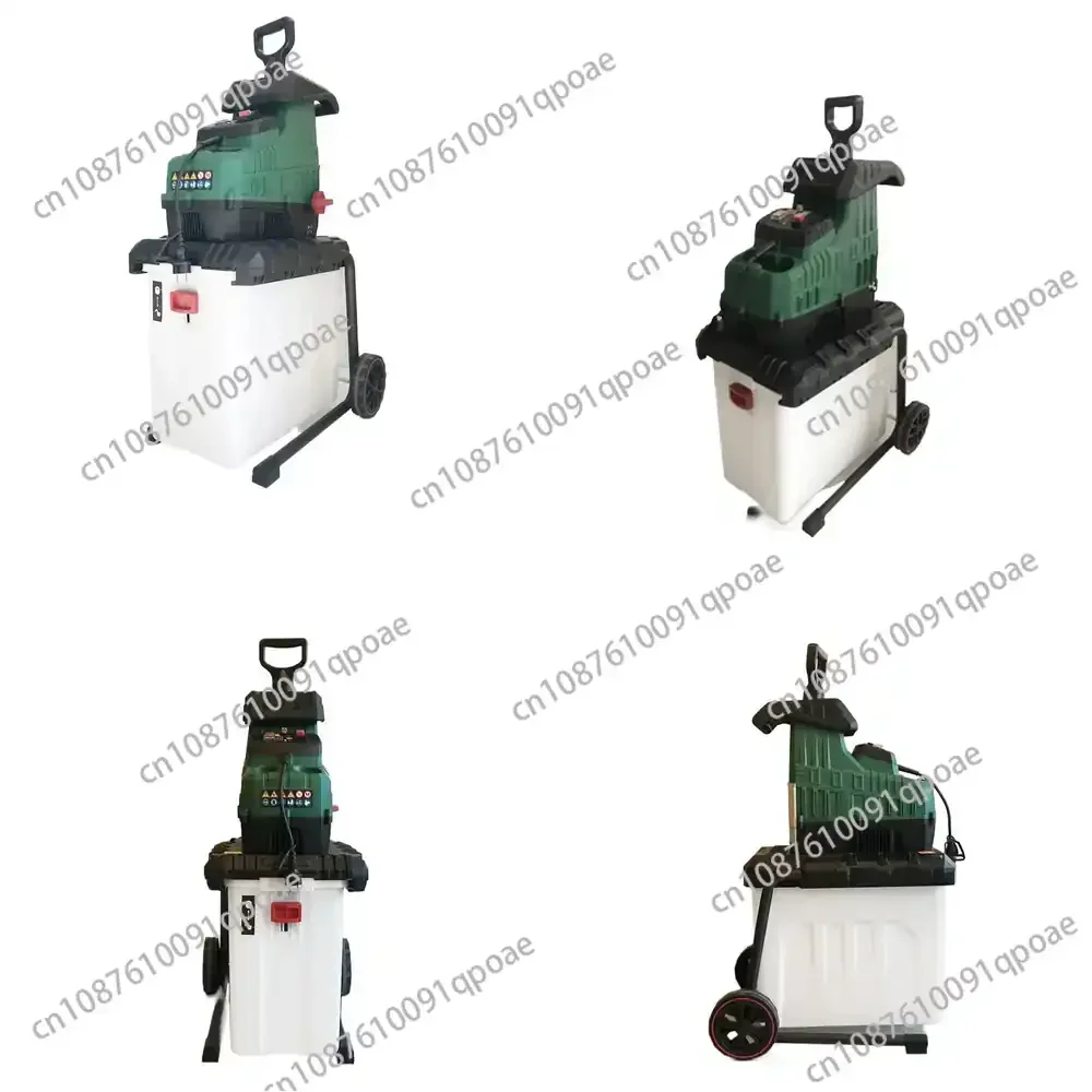 2800W Electric Garden Shredder for Branches Tree Trimming Waste Crusher for Home Garden Yard Maintenance Electric Pulverizer