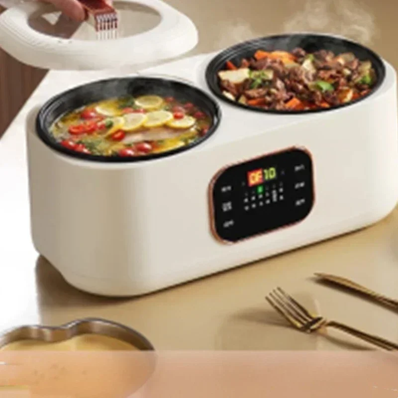 1PC  Double Gall Low Sugar Rice Cooker Household Rice Soup Separation Small Mini Multi-functional Rice Cooker