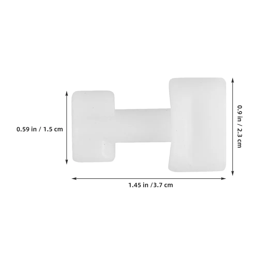 1Set Plastic Planter Mold Buckles for DIY Concrete Flower Pot Making Seamless Cement Casting Quick Installation Smooth Surface