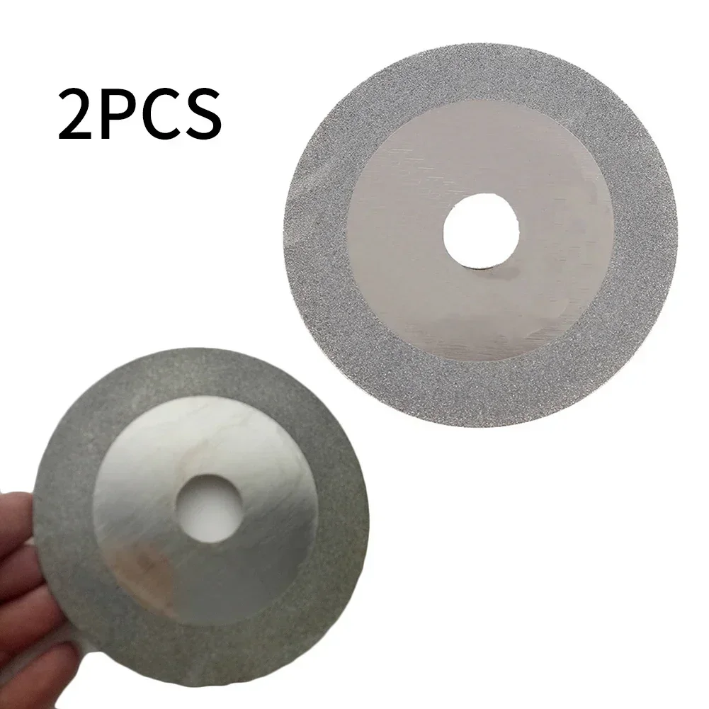 2Pcs แผ่นดิสก์บด100มม.ทังสเตน Sharpener เครื่องบดเครื่องบดใบเลื่อยดิสก์สำหรับตัดไม้ Power เครื่องมือ