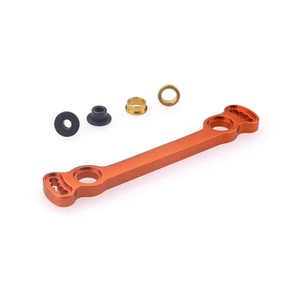 8146 Metal Steering Plate for 1/8 Zd Racing 9116 9020 9072 08421 08423 08425 08426 08427 Rc Car Parts Accessories,Orange