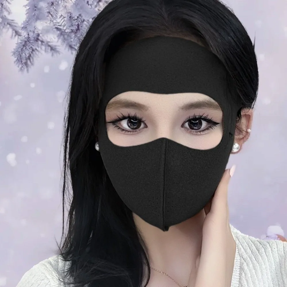 

Новая моющаяся теплая маска, бесследная утолщенная маска для верховой езды, дышащая маска для лица, Gini, катание на лыжах на открытом воздухе