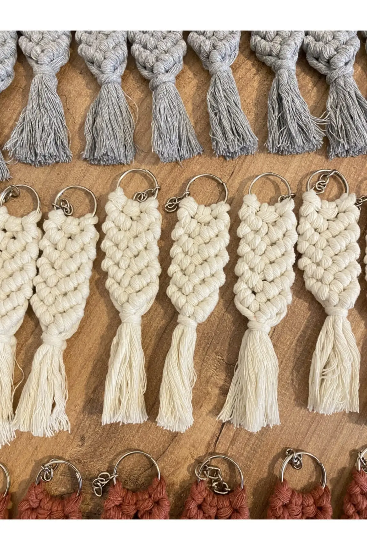 Macrame Keychain 50 Pcs Customizable Wedding Birthday Wedding With You For Engagement Party And Events