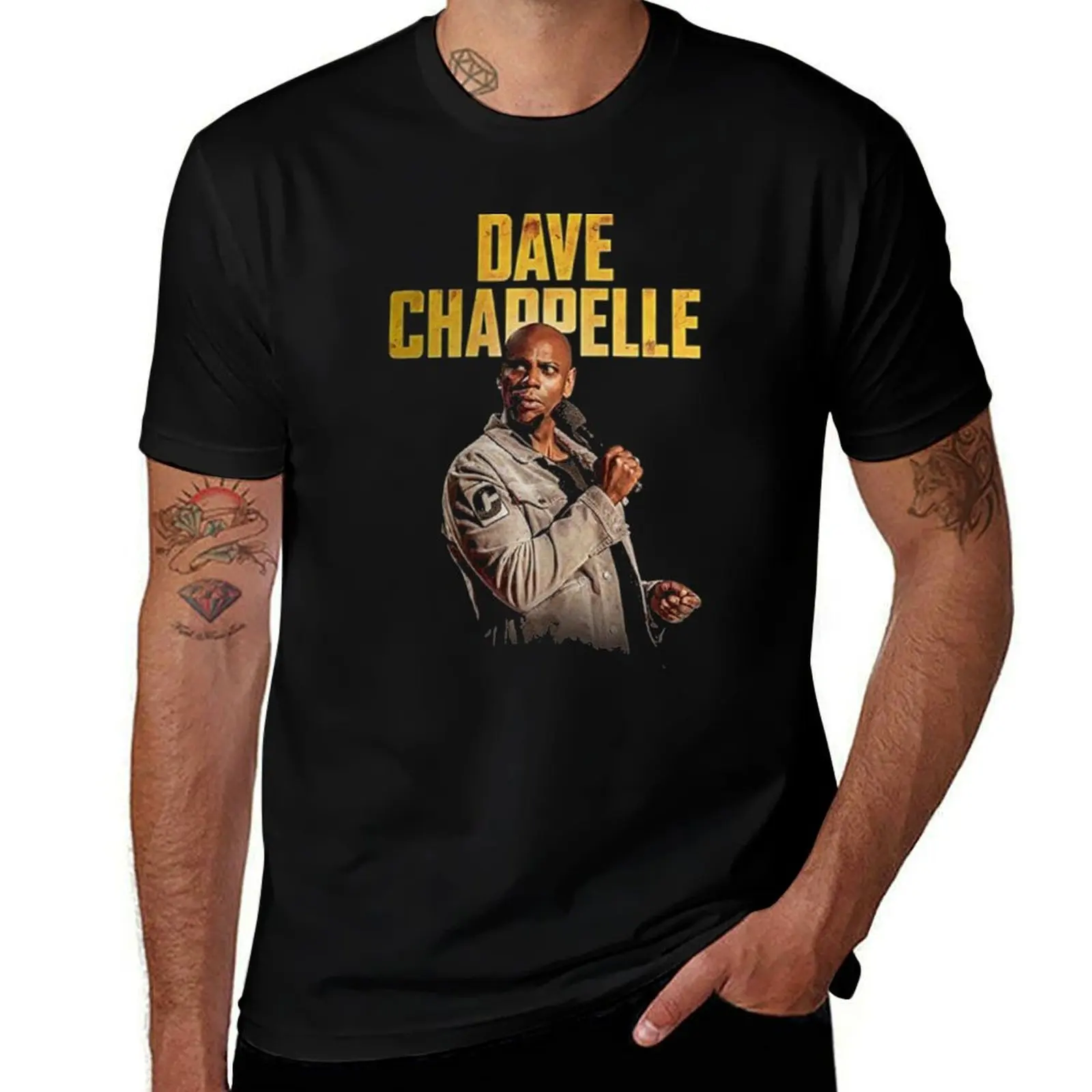 Dave Chappelle T-Shirt Running Performance Short Sleeve Tee T-Shirt