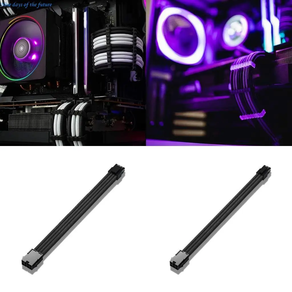 

Кабель питания питания в рукаве, кабель питания питания, 1PC 18AWG ATX 24PIN / CPU 8PIN / PCI-E 8PIN / 6PIN / 4PIN CABLE E65A