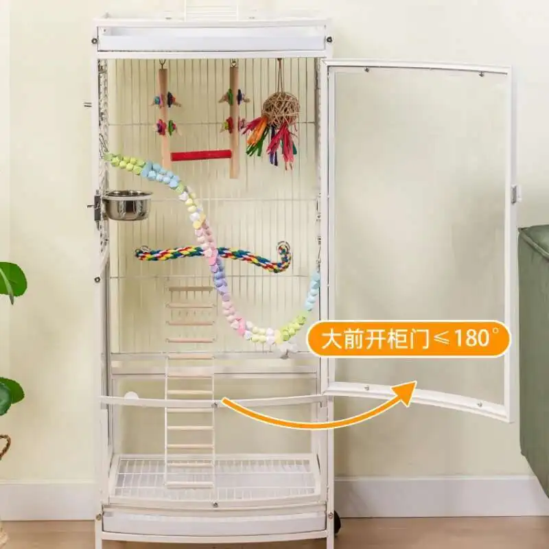 بيت الببغاء قفص العصافير اكسسوارات المغذية أرنب بالوماس قفص الطيور الهامستر باساروس جيولا بارا باساروس أثاث الحيوانات الأليفة CY50BC