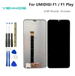 100% Tested For UMIDIGI F1 LCD Display Touch Screen 6.3 inch LCD Digitizer Display For UMIDIGI F1 Play Full DIsplay Screen