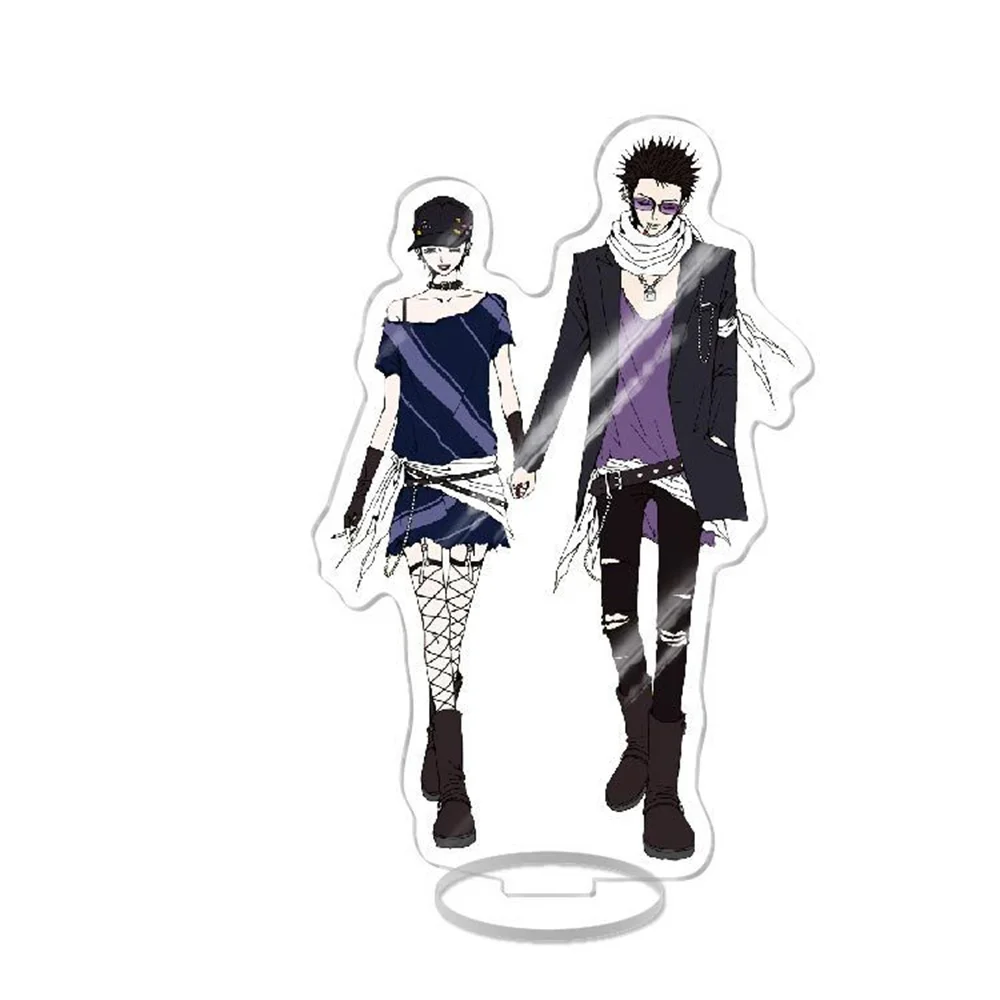 Anime NANA Black White Manga Acrylic Stand Oosaki Komatsu Hachi Okazaki Shinichi Keychain Collection Desk Display Kawaii Gift