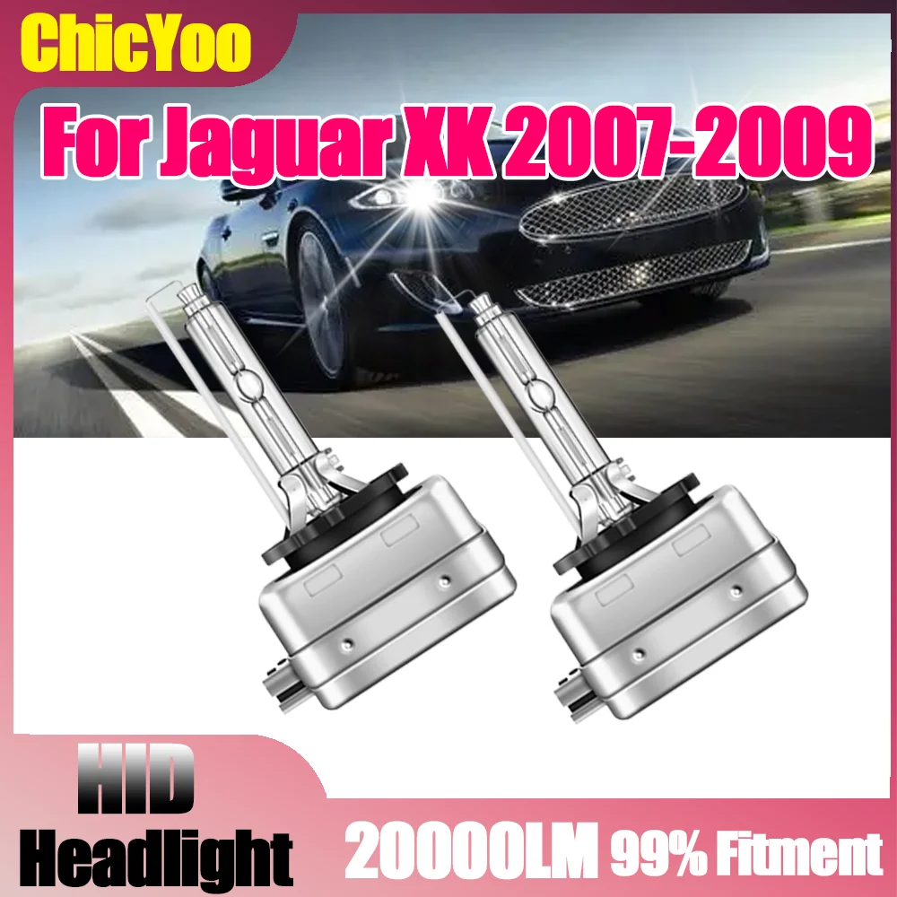 

2 шт. D1S HID ксеноновые лампы 6000K супер белые ксеноновые фары 12 В автомобильные фары 20000LM высокой мощности для Jaguar XK 2007 2008 2009