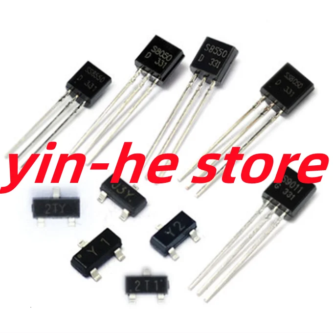 

50 шт. S8050 S9011 S9013 S9014 2N3904 линейный NPN транзистор TO-92