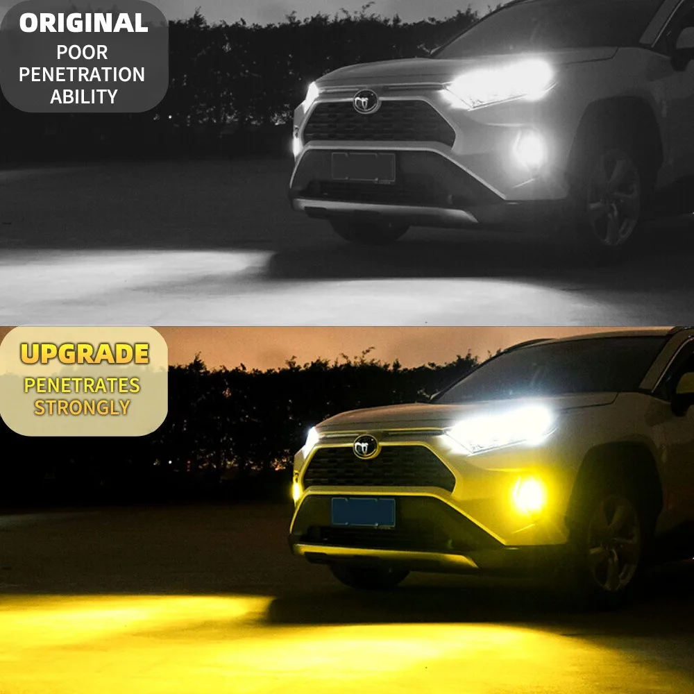 

L1B Fan LED Fog Light 25W 3000K 6000K High Brightness for HONDA Toyota 7535 4575 LED