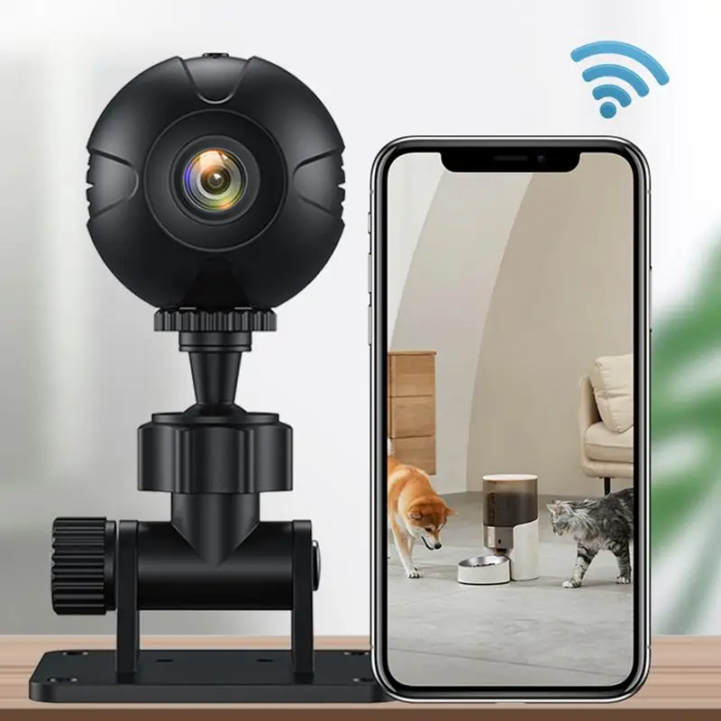 

WiFi Indoor Camera For Home Security Camera With Night Vision Motion Detection Home Cameras Indoor Dog Nanny Baby Monitoring