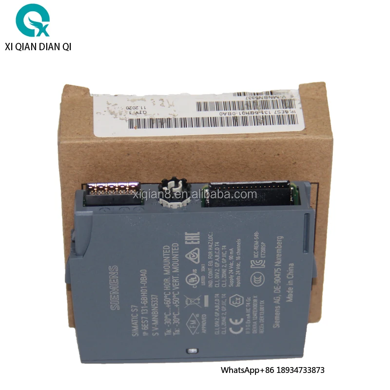 New 6ES7131-6BH01-0BA0 ET200SP Digital Input Module 6ES71316BH010BA0