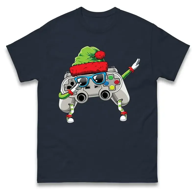 Game Controller Merry Christmas T Shirt Elf Girl