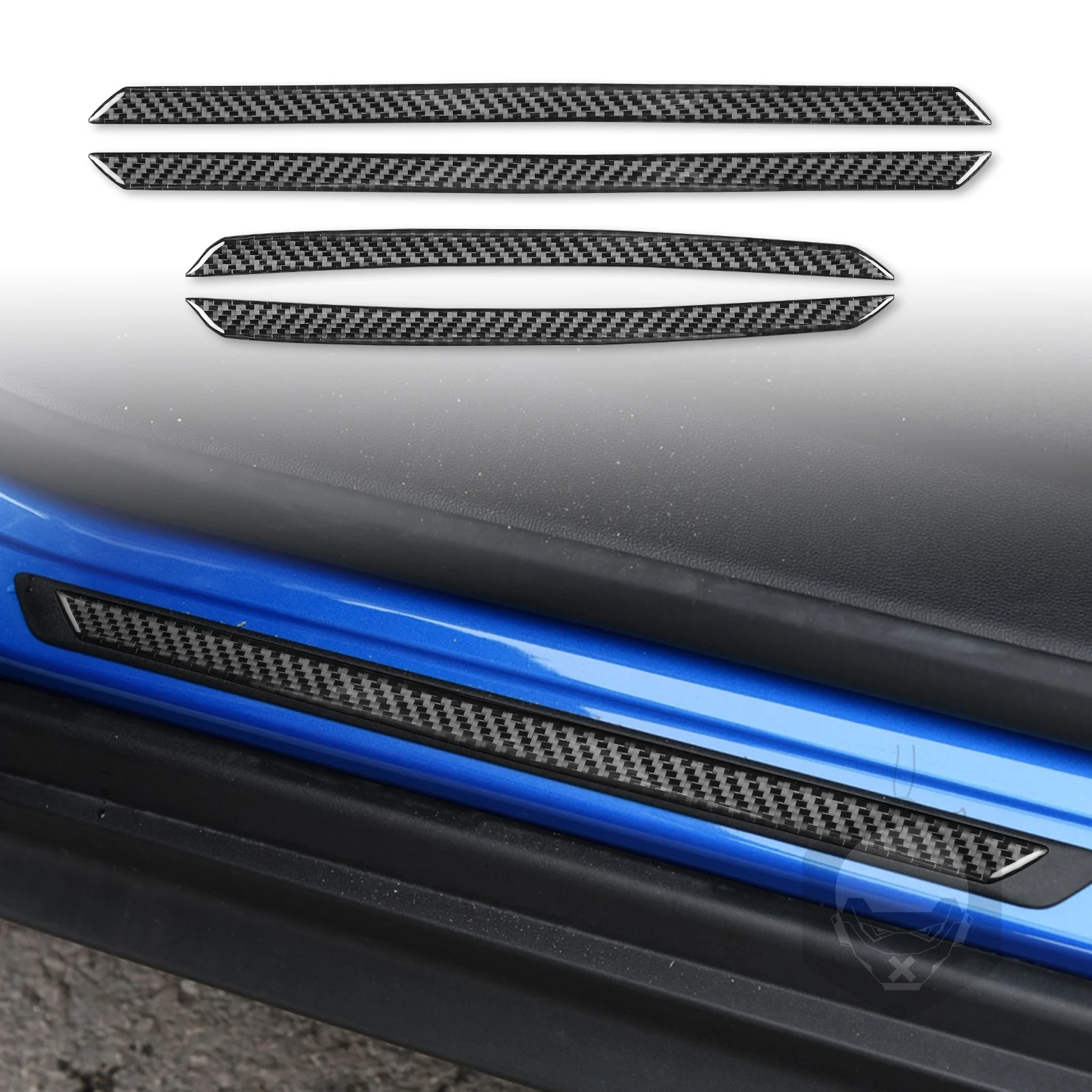Carbon Fiber Car Interior Accessories For Alfa Romeo Stelvio 2016-2022 Door Panel Gear Shift Panel Window Button Cover Sticker