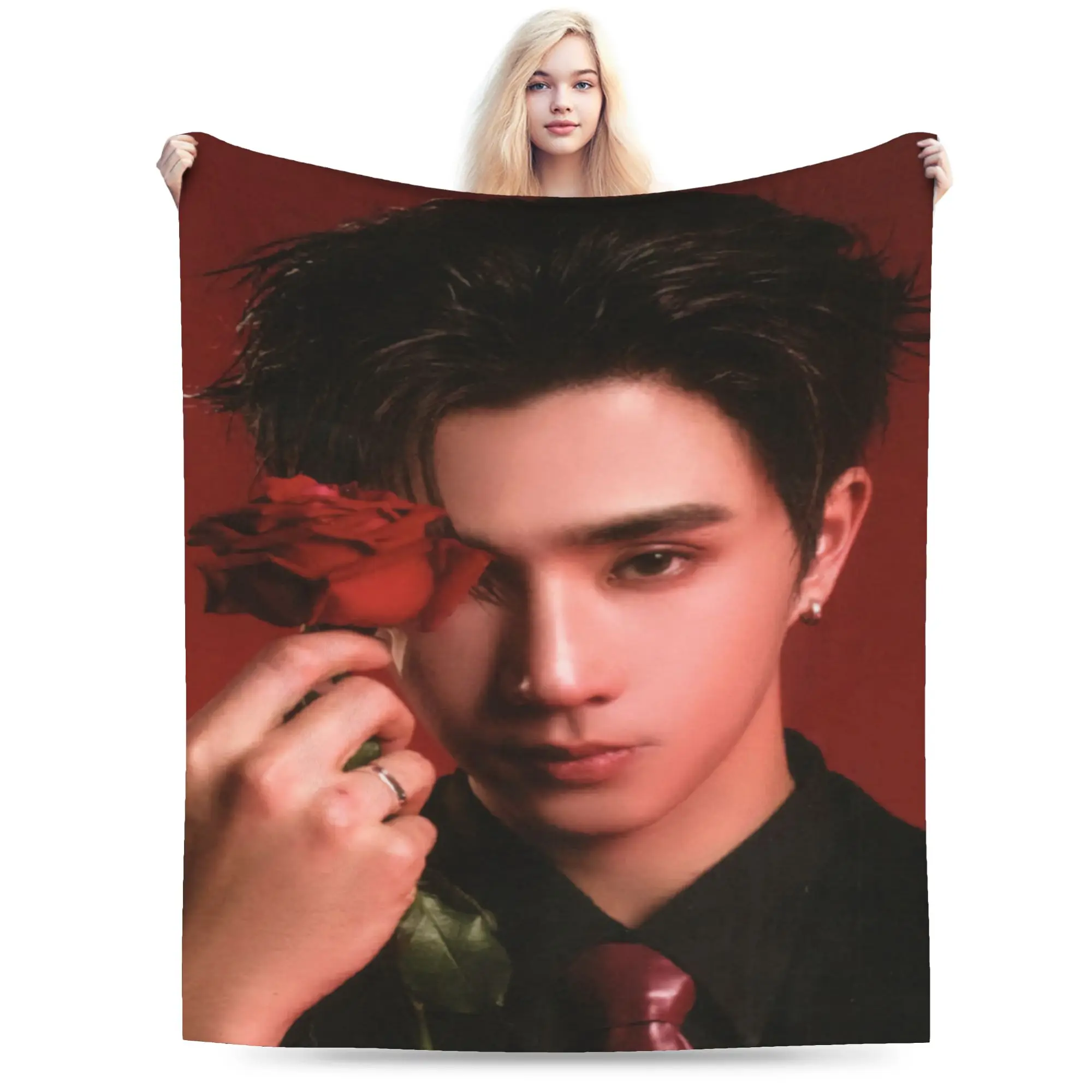 JASP.ER Group Flannel Blankets Adults Child  Warm Soft Throw Blanket Winter Living Room Bedspread Sofa Bed Cover