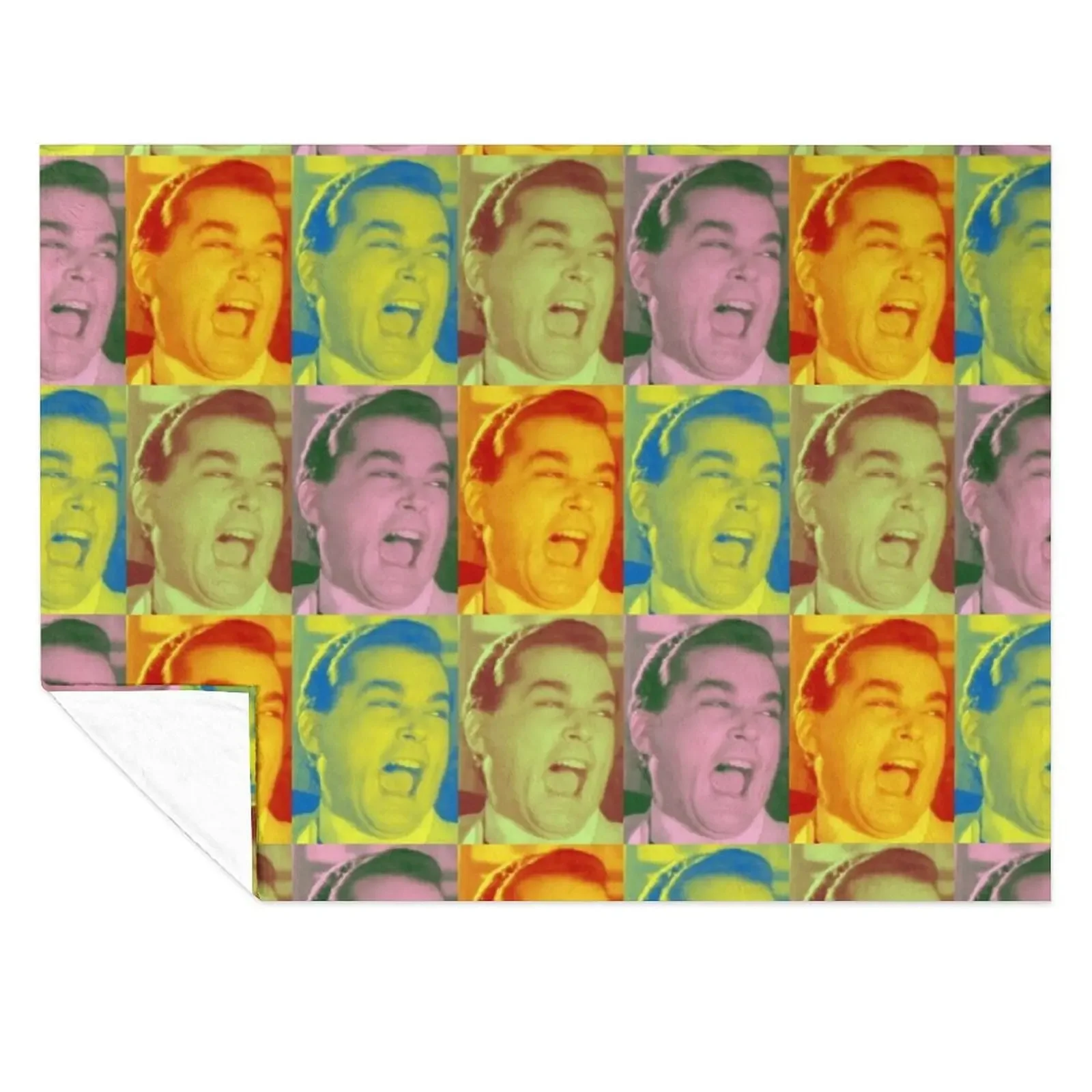 

Ray Liotta Laugh mafia gangster movie Goodfellas painting multi-color Throw Blanket Soft Plush Sofas Blankets
