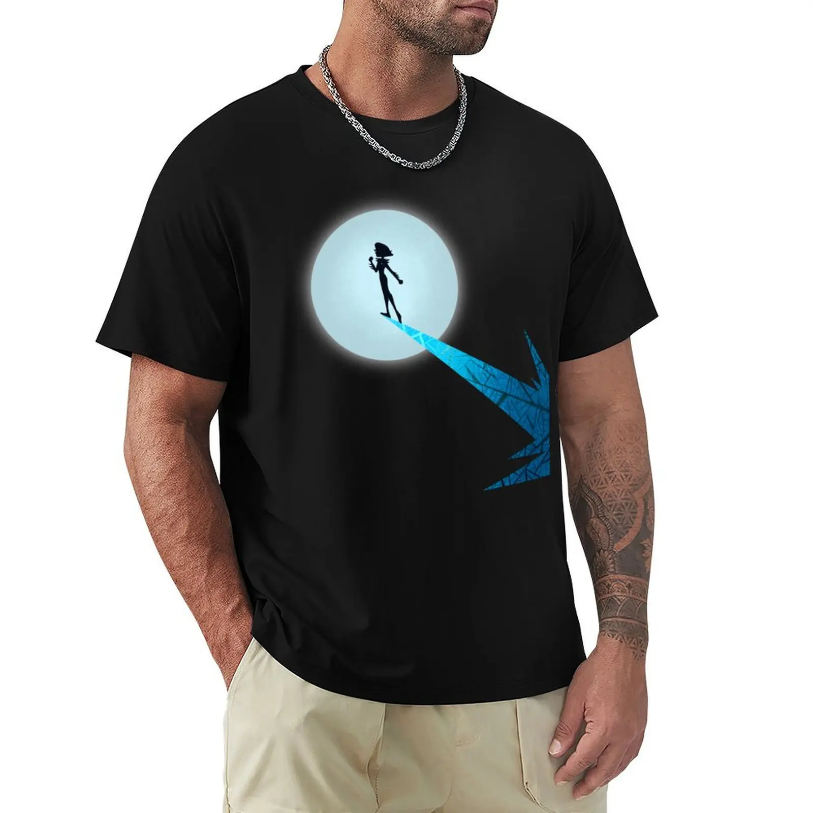 

Tangled the Series Moon Cassandra T-Shirt street wear blanks men t shirts