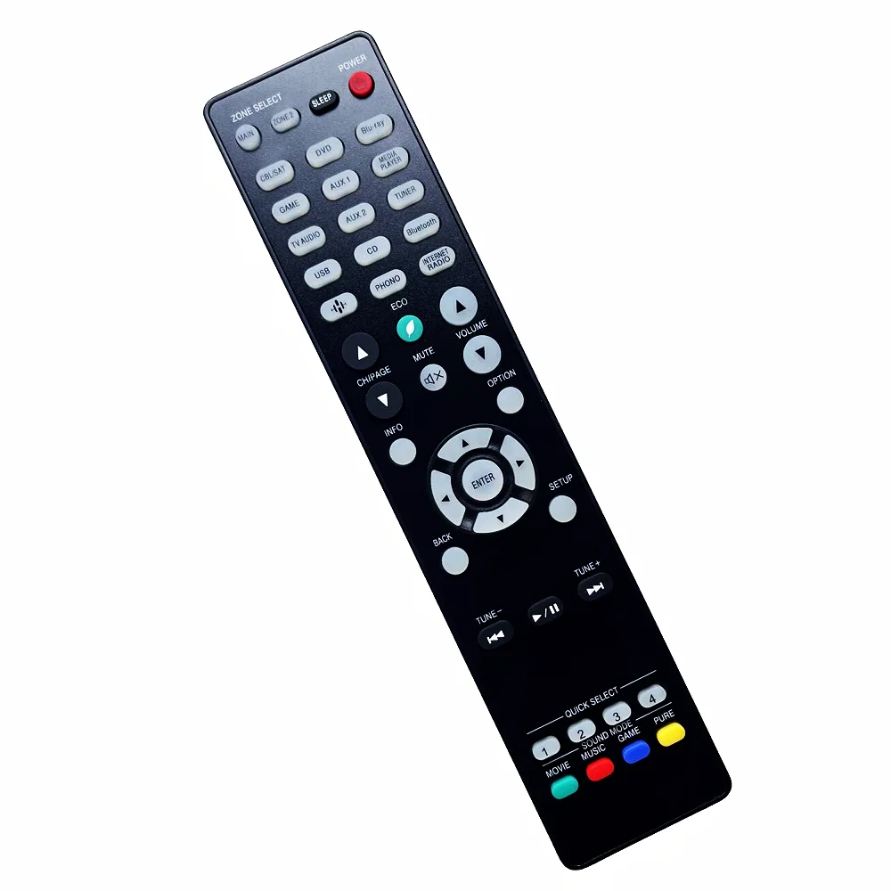 New Remote Control for Denon AVR-X3300W, AVR-X3400H, AVR-X3500H, AVR-X360 AVR-S640H, AVR-S650H, AVR-S730H, AVR-S740H AV Receiver