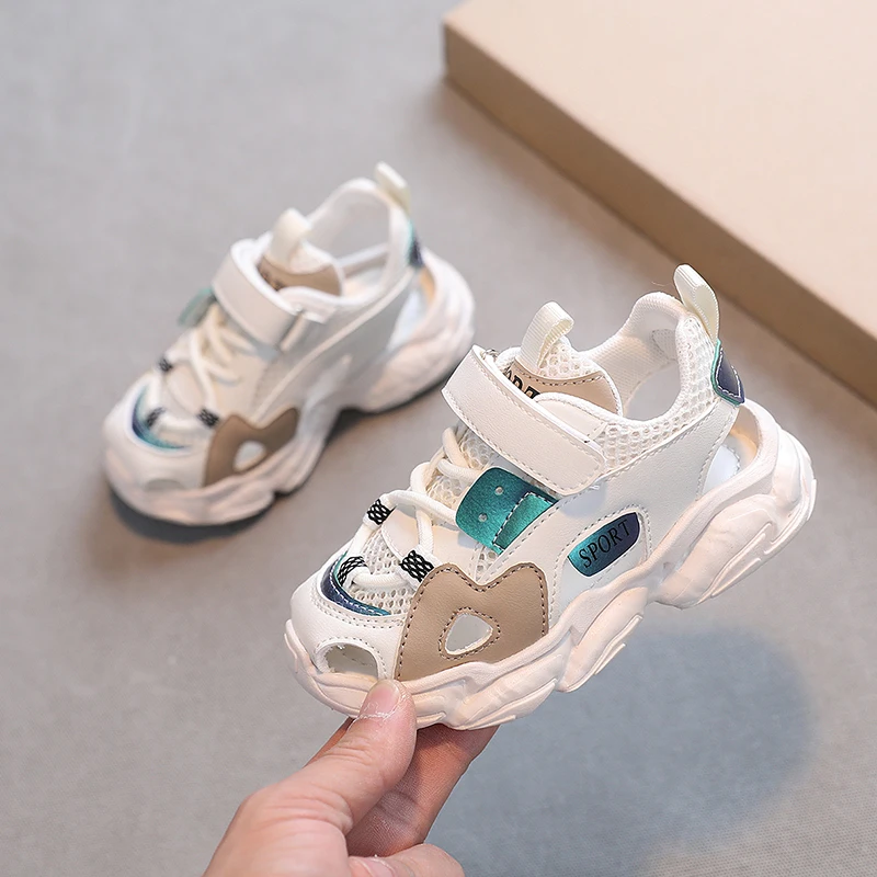 

Размер 21-30, детская обувь для малышей, повседневные кроссовки с дышащей сеткой для маленьких детей, нескользящая детская спортивная обувь, теннис для мальчиков и девочек